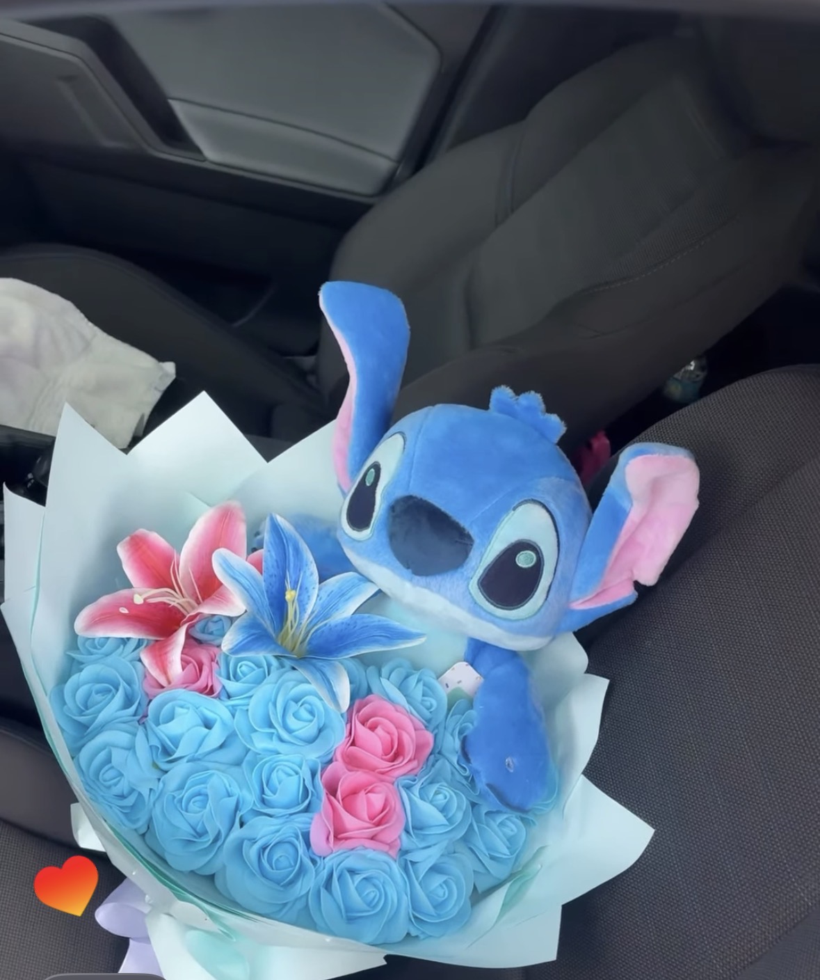 Stitch Blue Rose Bouquet